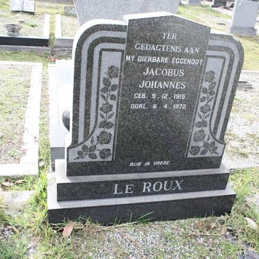 ROUX Jacobus Johannes, le 1915-1972