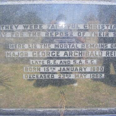 REID George Archibald 1880-1962