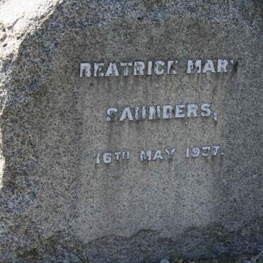 SAUNDERS Beatrice Mary -1937