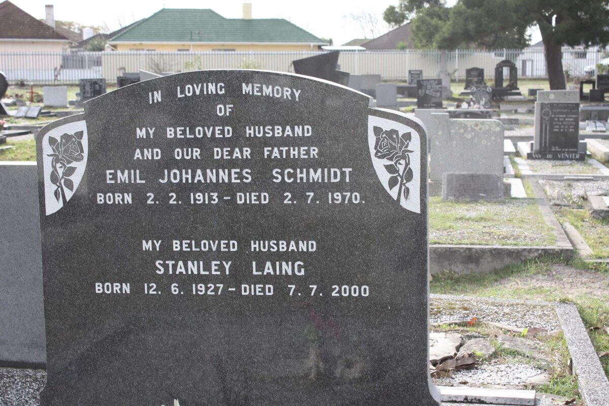 SCHMIDT Emil Johannes 1913-1970 :: LAING Stanley 1927-2000