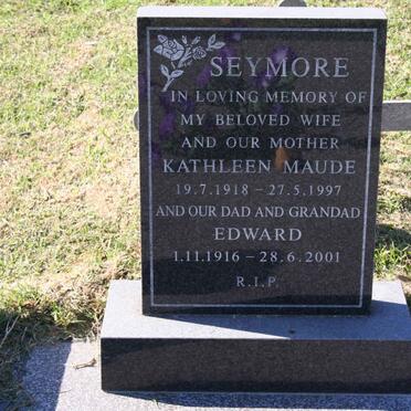 SEYMORE Edward 1916-2001 &amp; Kathleen Maude 1918-1997
