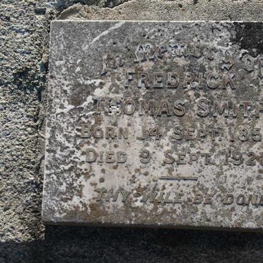 SMITH Fredrick Thomas 1852-1928