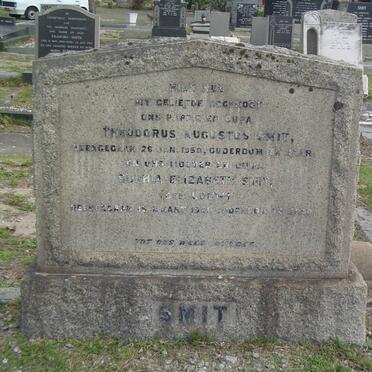 SMIT Theodorus Augustus -1950 &amp; Sophia Elizabeth LOUW -19?1