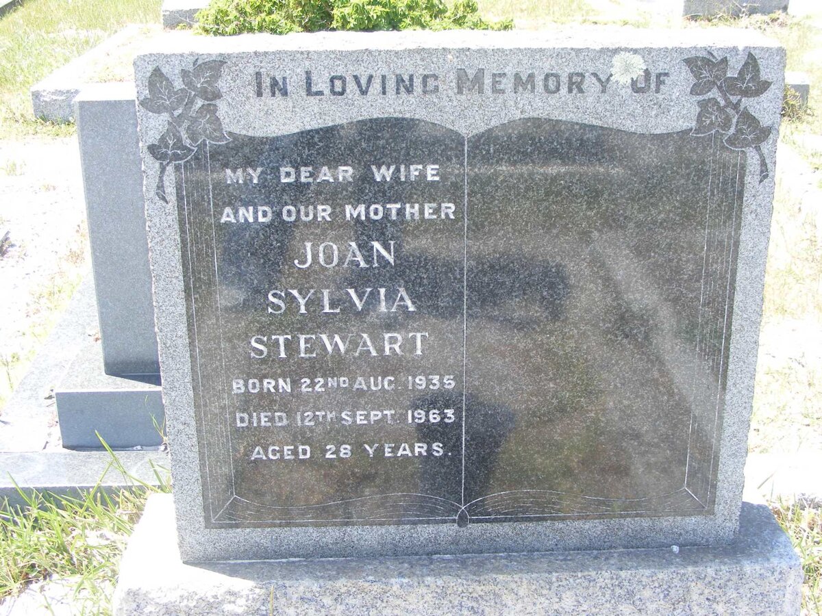STEWART Joan Sylvia 1935-1963