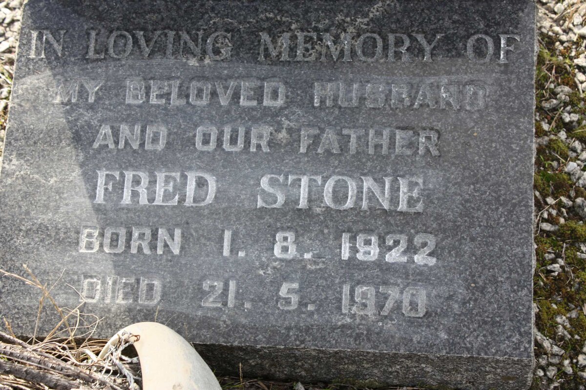 STONE Fred 1922-1970