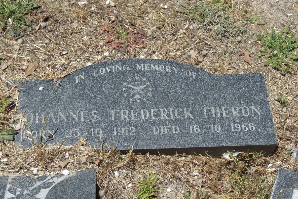 THERON Johannes Frederick 1912-1966