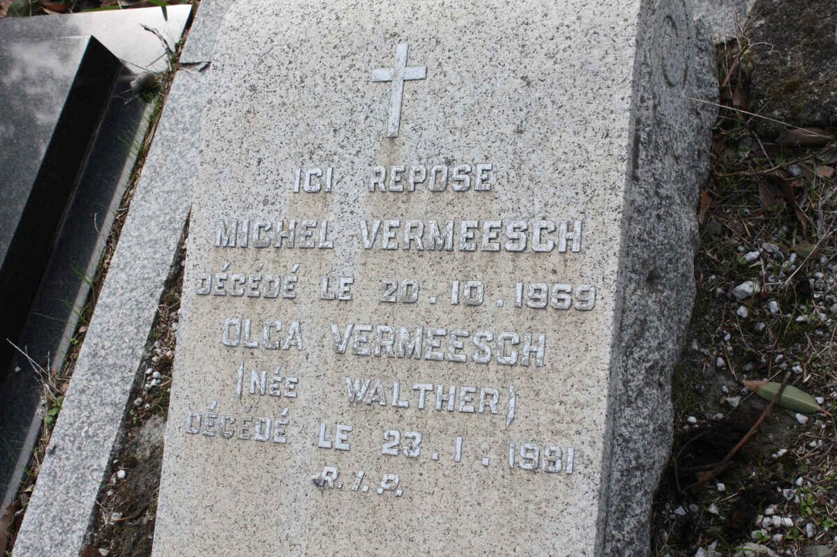 VERMEESCH Michel -1969 &amp; Olga WALTHER -1981
