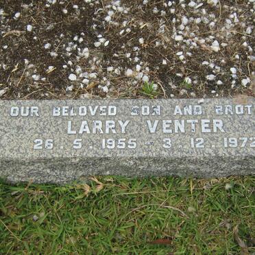 VENTER Larry 1955-1972