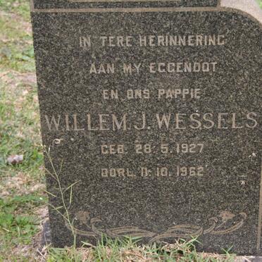 WESSELS Willem J. 1927-1962