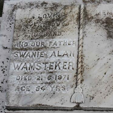 WAMSTEKER Swanie Alan -1971