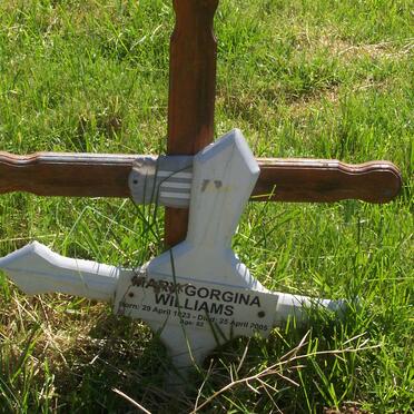 WILLIAMS Mary Gorgina 1923-2005