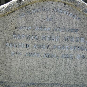 WOOD Sophia Rose -1951