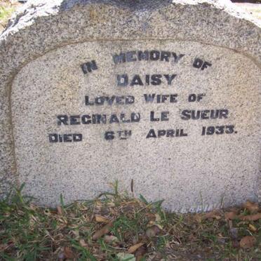 SUEUR Daisy, le -1933