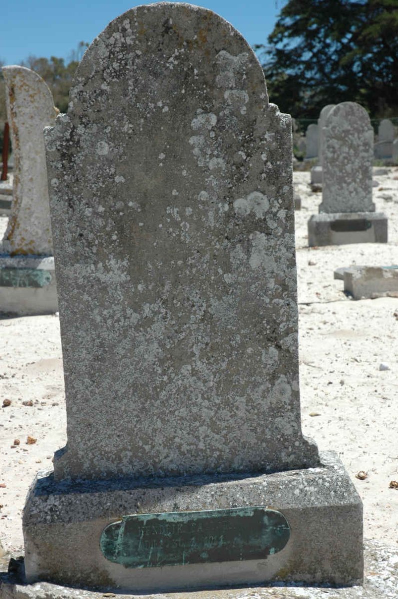 BAATJES Hendrik -1911