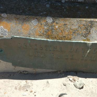 DAVIDS Christina -1910 