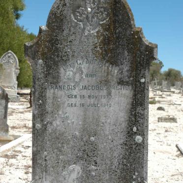 RETIEF Francois Jacobus 1873-1910