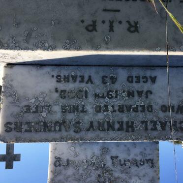 SAUNDERS Michael Henry -1902