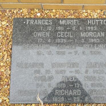 HUTTON :: MORGAN :: BELLINGAN :: ALEXANDER :: RUSSO :: GRAINGER