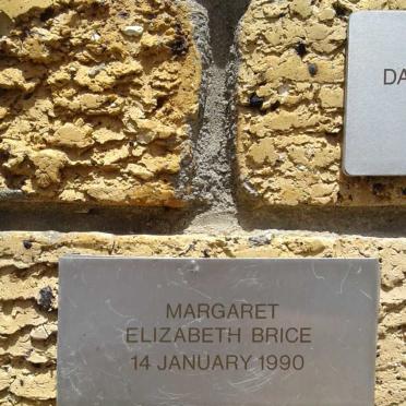 BRICE Margaret Elizabeth -1990
