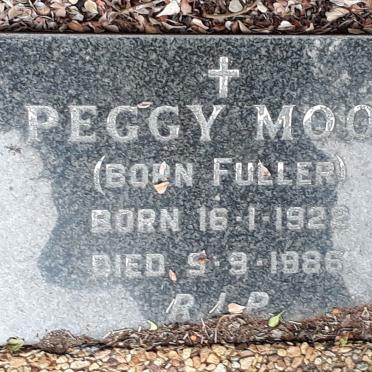 MOON Peggy nee FULLER 1922-1986