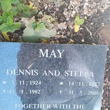 MAY Dennis 1924-1982 &amp; Stella 1927-2008