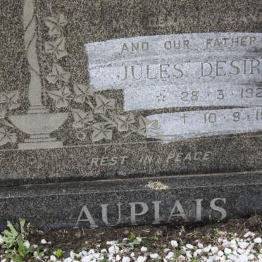 AUPIAIS Jules Desire 1926-1976