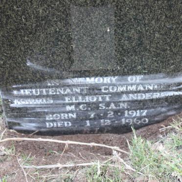 ANDERSON Morris Elliot 1917-1960