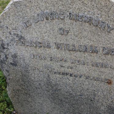 BELL Francis William -1919