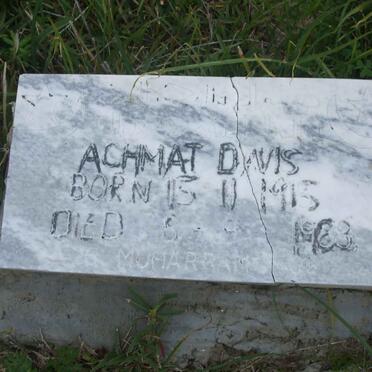 DAVIS Achmat 1915-1963
