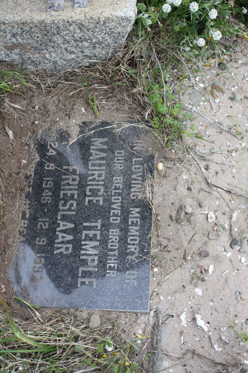 FRIESLAAR Maurice Temple 1946-1997