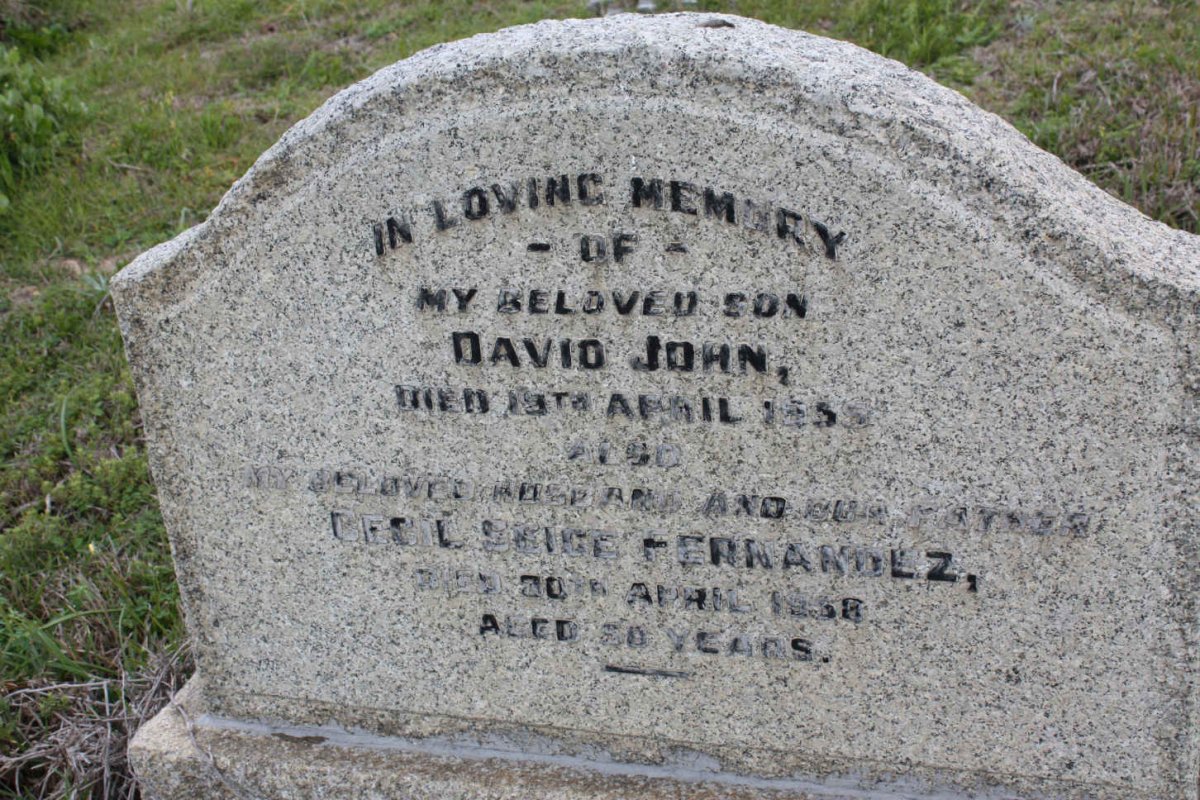 FERNANDEZ David John -195? :: FERNANDEZ Cecil ? ?-?