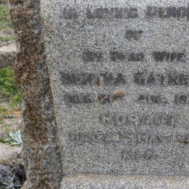 GATRELL Horace -1959 &amp; GATRELL Bertha -1930