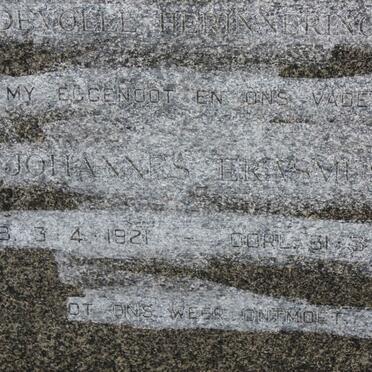 GREEFF Johannes Erasmus 1921-1971