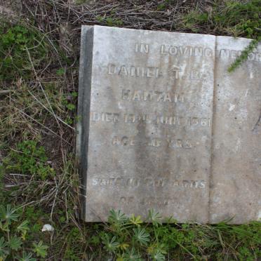 HANTAM Daniel T.B. -1961