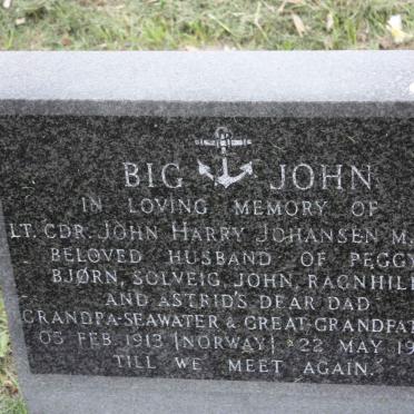 JOHANSEN John Harry 1913-1994