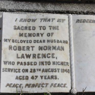 LAWRENCE Robert Norman -1948