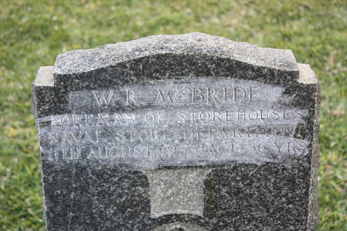 McBRIDE W.R. -1953