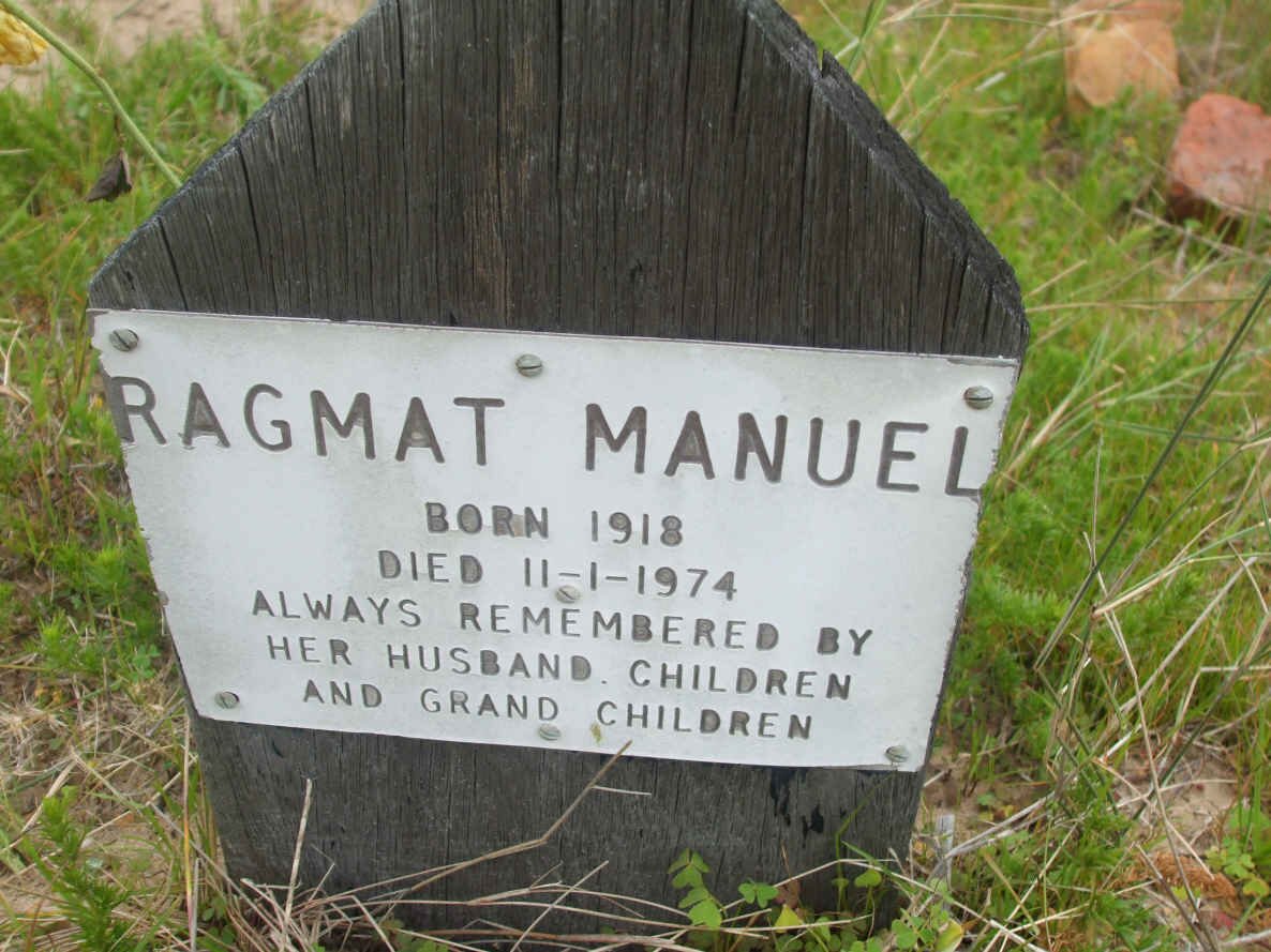 MANUEL Ragmat 1918-1974