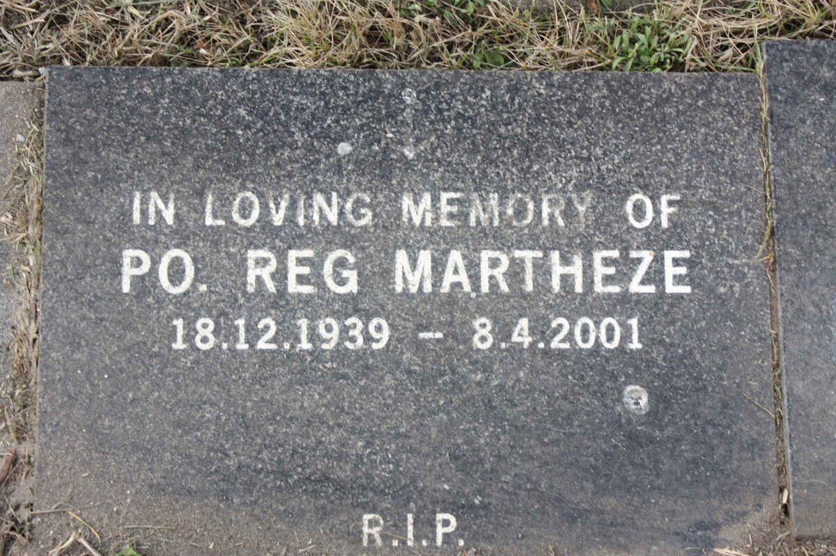 MARTHEZE Reg 1939-2001