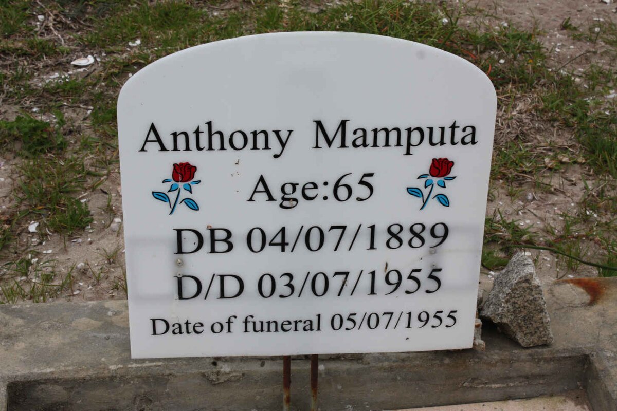 MAMPUTA Anthony 1889-1955