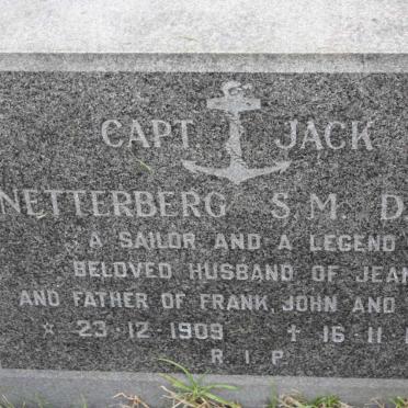 NETTERBERG Jack 1909-1992 &amp; Jean Dulcie 1919-1998 :: NETTERBERG John 1940-1996