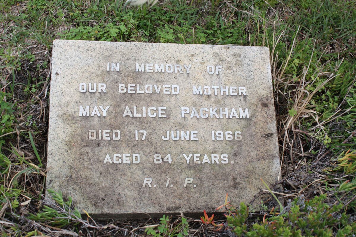 PACKHAM May Alice  -1966