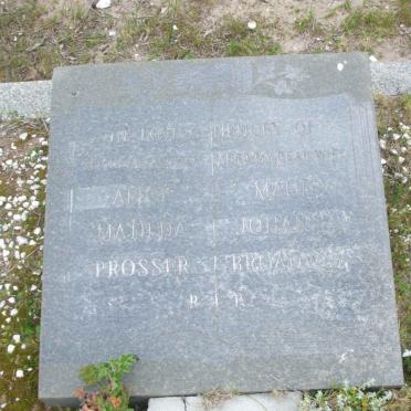 PROSSER Alice Matilda :: BROADWAY Maud Johanna 