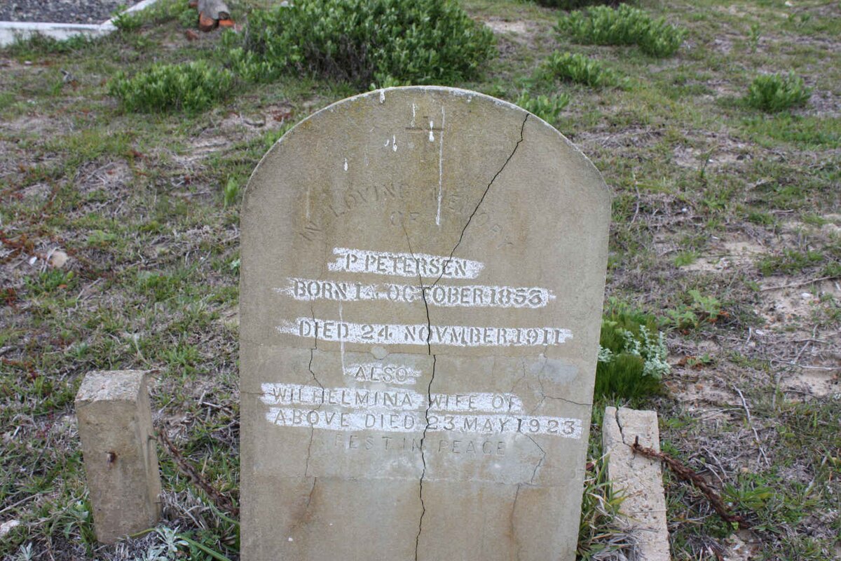 PETERSEN P.1858-1911 &amp; Wilhelmina -1923