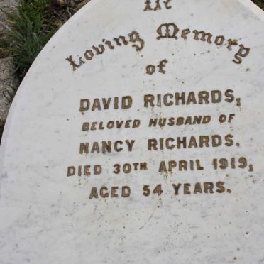 RICHARDS David -1919
