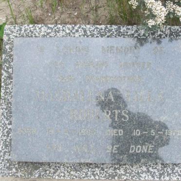 ROBERTS Magdalena Lilla