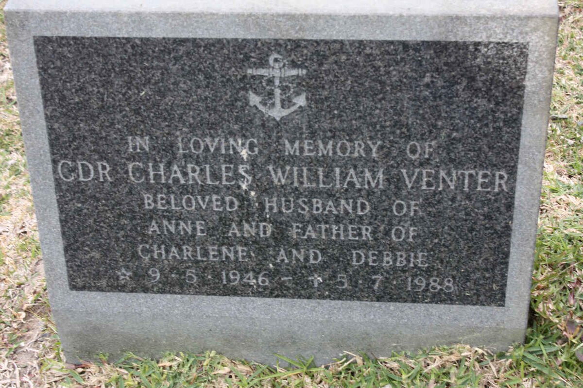 VENTER Charles William 1946-1988