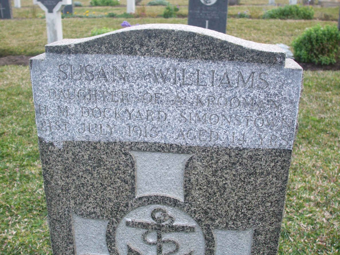 WILLIAMS Susan 1914-1915