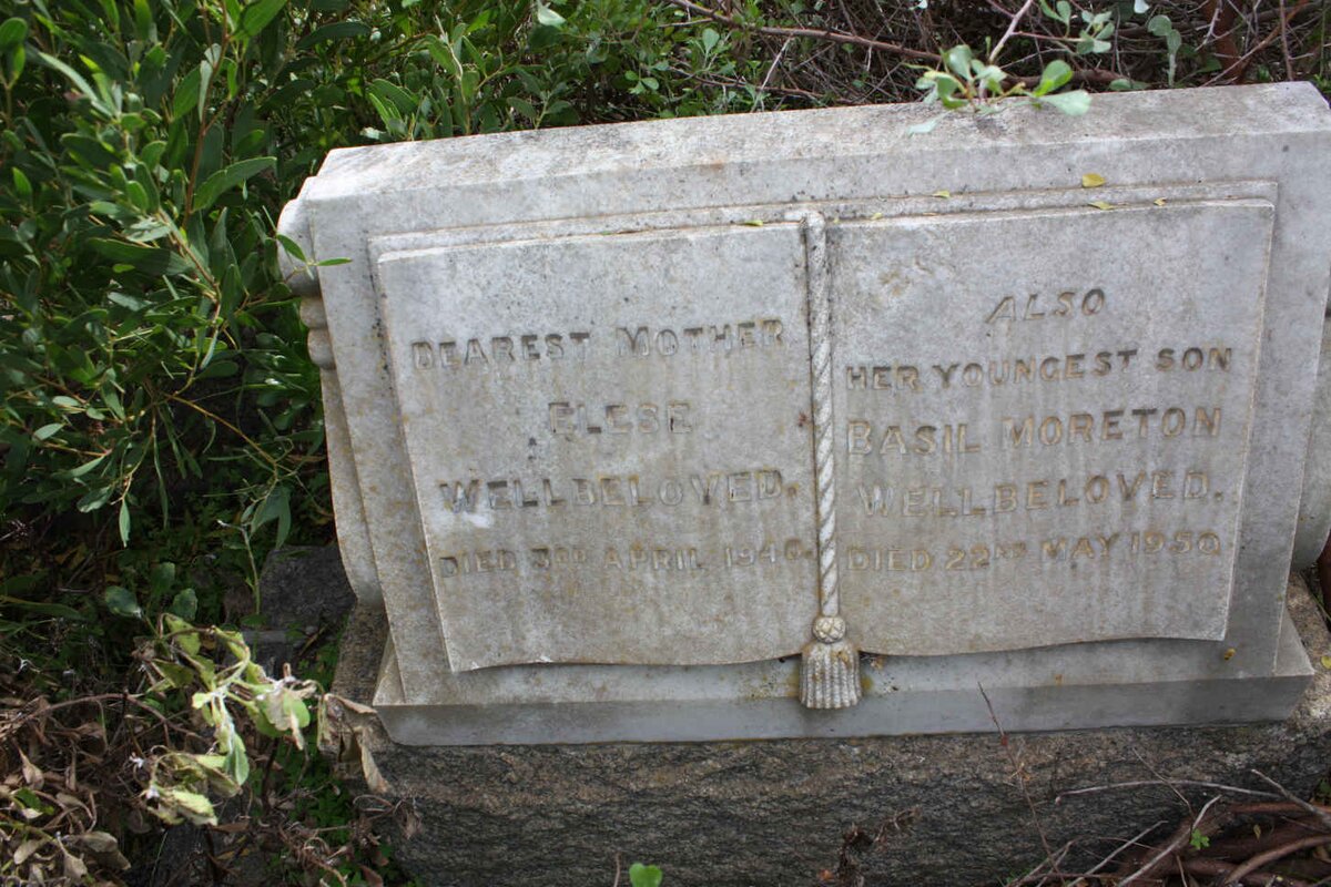 WELLBELOVED Elese -1940 :: WELLBELOVED Basil Moreton  -1950