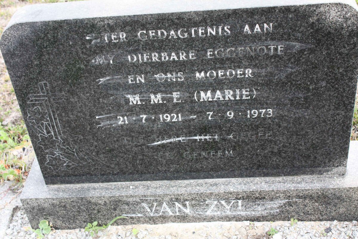 ZYL M.M.E., van 1921-1973